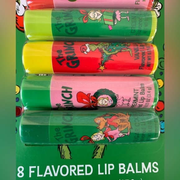 The Grinch 8 Flavored Lip Balms - Picture 3 of 6